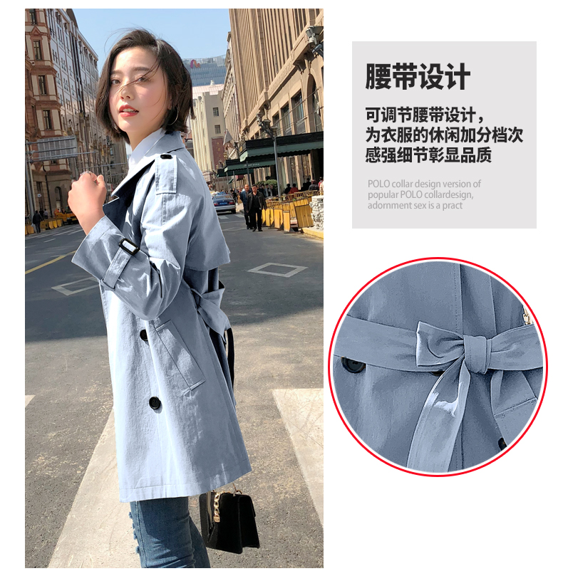 Trench pour femme en Coton - Ref 3227666 Image 12