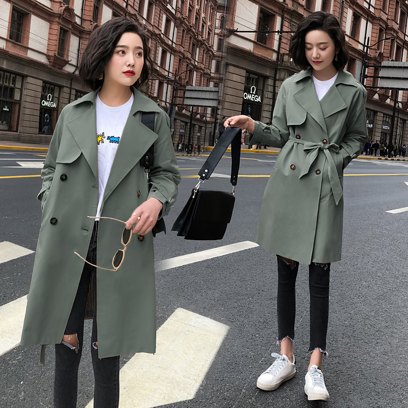 Trench pour femme en Coton - Ref 3226964 Image 3
