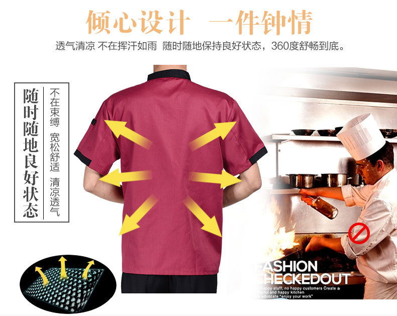 Tenue de cuisinier en polyester - Ref 1907720 Image 16
