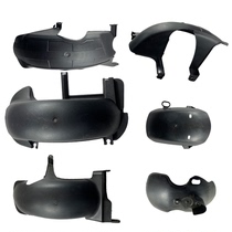 Universal two-wheel electric fuel motorcycle pedal locomotive Land Rover front and rear wheel mudguard tile thickened durable type