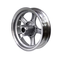 125 wheel two motorcycle womens pedal locomotive Tianyu Neptune Red Baolingdi aluminum alloy front and rear steel ring