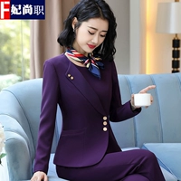 Демисезонная униформа для отеля, классический костюм, комплект, платье для работы