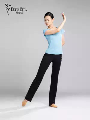 Dansego dance clothing fitness clothing aerobics pants dance pants 3752 nylon flat micro la unisex