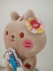 Плюшевая игрушка 大玩家稀有款 小猫抱鱼公仔毛绒玩具大玩家