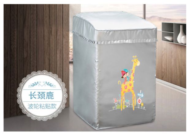 Haier máy giặt thần đồng trên trang bìa để mở 5,5-10 kg lớn thần đồng không thấm nước chống nắng bao vây bảo vệ chung - Bảo vệ bụi bạt phủ máy giặt