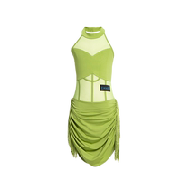 Cicaso Latin Dance Wear Girls Design Professional Dance Practice Wear Childrens Dress Performance Summer G3703