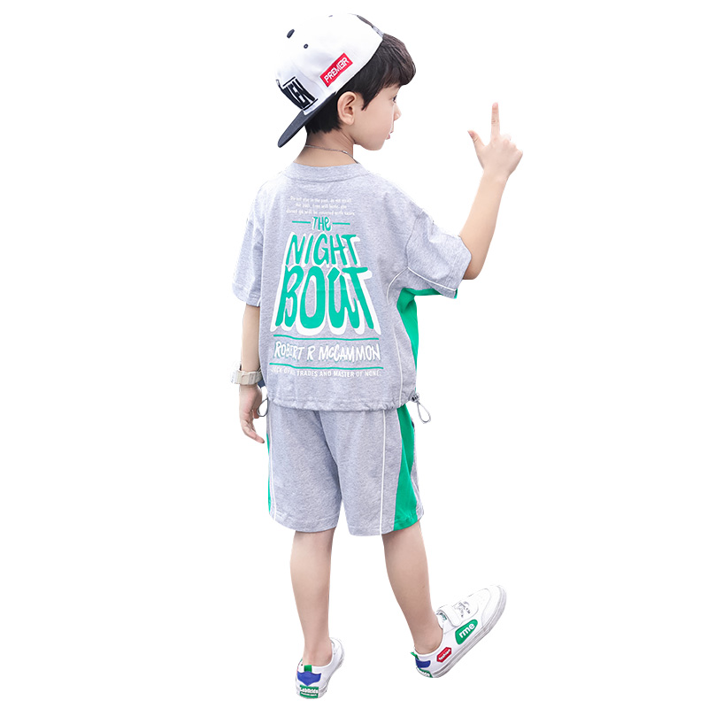 Trẻ em trai quần áo mùa hè cài áo Hàn Quốc phiên bản xu hướng đẹp trai 2020 mùa hè mới cậu bé mùa hè quần áo ngắn tay của trẻ em.