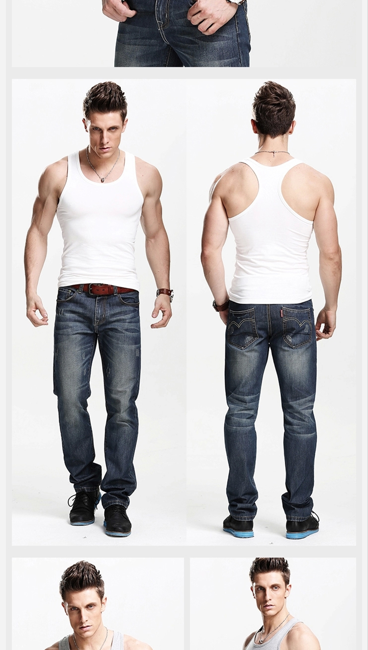 Áo vest nam hình chữ I cotton mùa hè phiên bản Hàn Quốc không tay bó sát thể hình bó sát thể thao bó sát cổ áo thoáng khí - Áo vest cotton áo thun coolmate