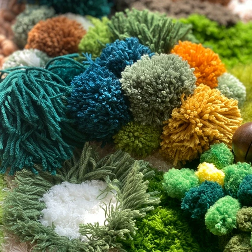 Ковер, плетеный крючок для вязания, набор материалов, одеяло ручной работы, «сделай сам»