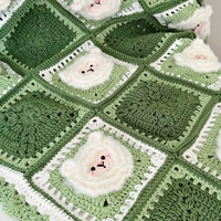 Зеленый набор материалов, 115×85см