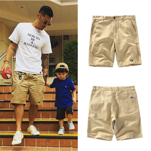 Summer Tide Card Yu Wenle Tooling Shorts Male Tide 50% Pants Port Craze students 100 hitch casual pants loose