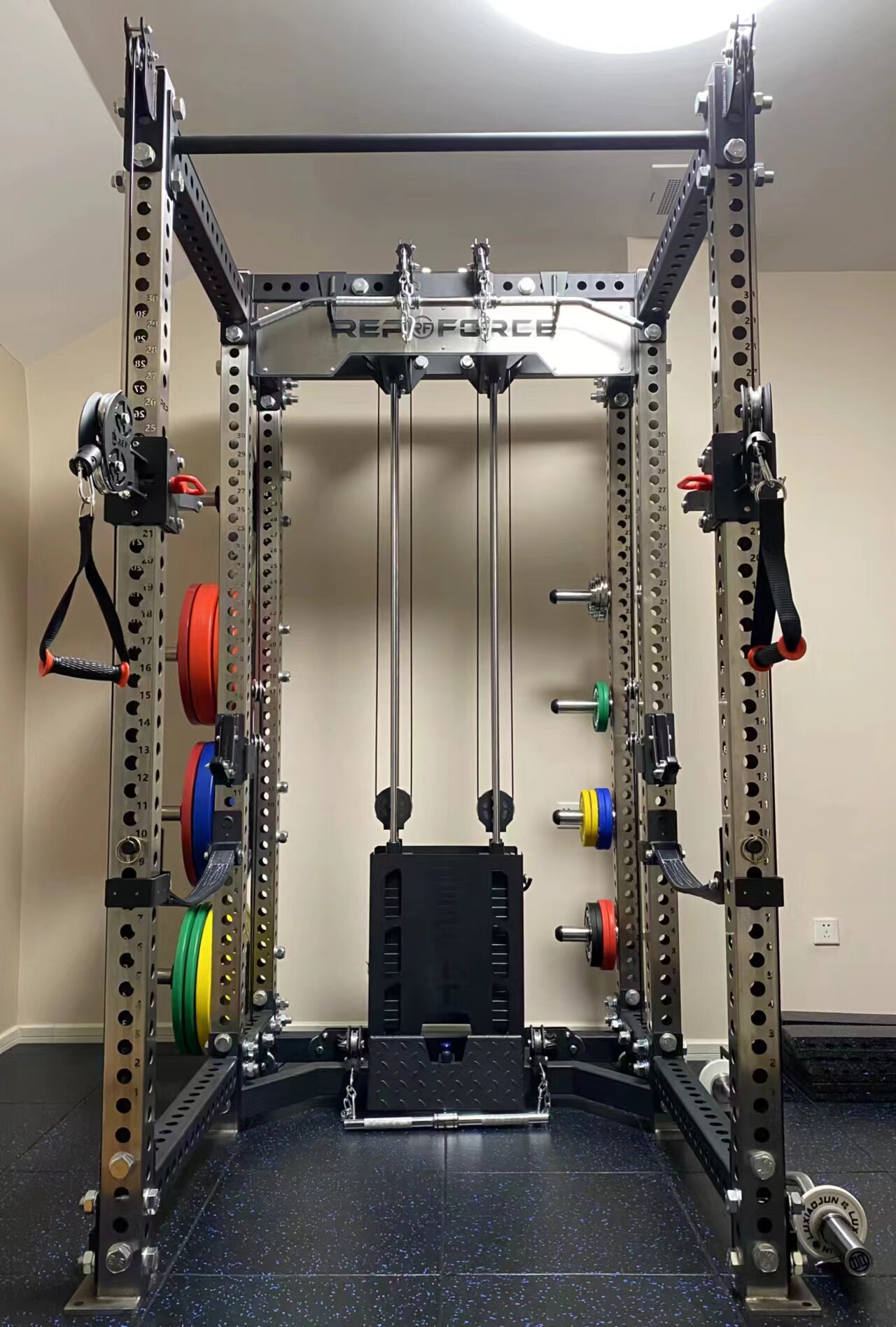 Repforce Dumbbell Racks 🔥 REPFORCE小飞鸟 深蹲框架 体验分享 💪-力量训练器械综合型-淘宝好物网