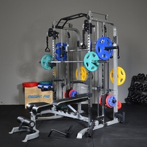 Strength comprehensive trainer Smith machine Safety bench press rack squat rack Big bird fitness equipment Household