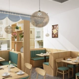 Коммерческое кафе молочное чайное магазин карты сиденья диван диван ресторан ресторанные столы и стулья Комбинированные десертные столы и стулья