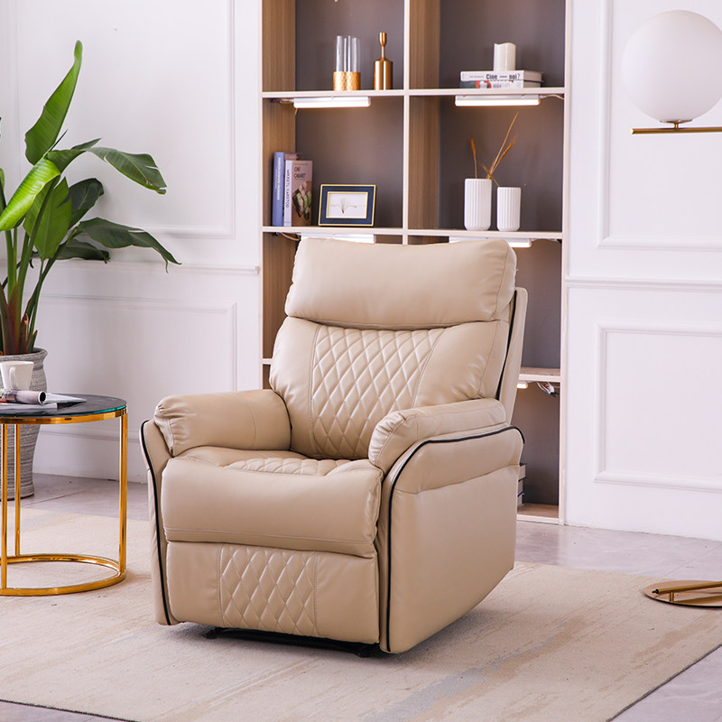 First-class space sofa cabin multi-functional single sofa chair living room lazy rocking chair leisure chair balcony leisure recliner