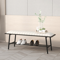 Minimalist-in-house Shoes Stool Light Lavish Benches Modern Wear Benches Shoes Cabinet Integrated Home Multifunction Dining Chair Stool