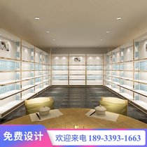 Custom hotel display cabinet Commercial super container Porcelain Home textile product shelf free combination Multi-functional commercial customization