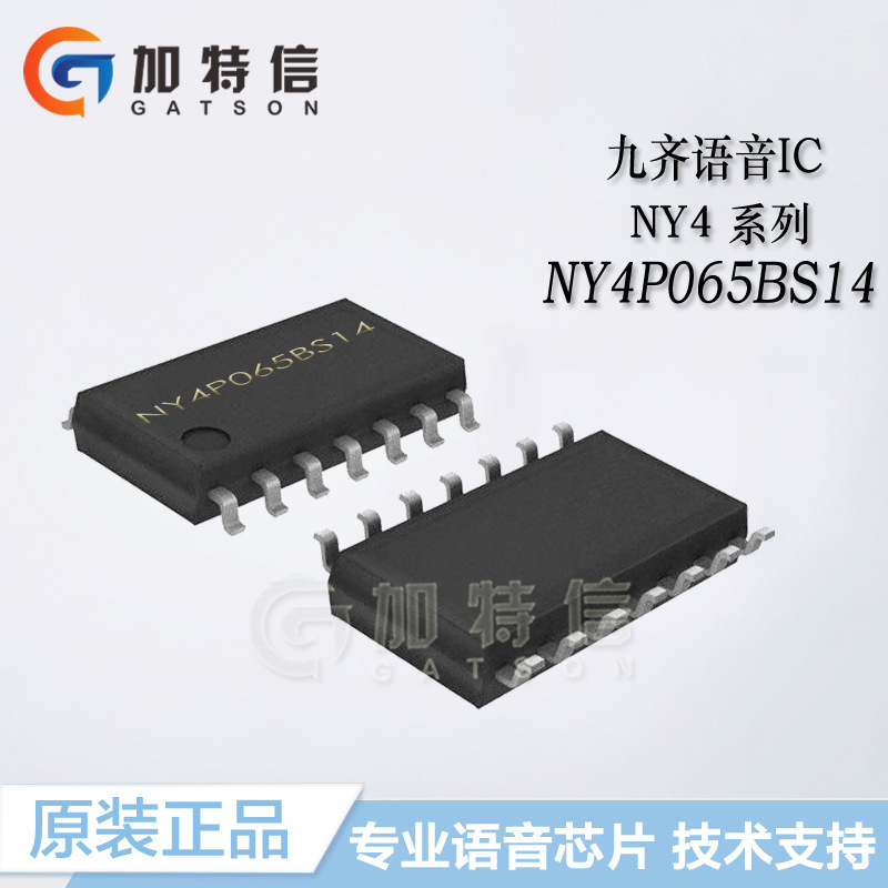 NY4P065BS14 Package SOP14 New Original Nyquest Nine-Qi Voice IC OTP Full Series