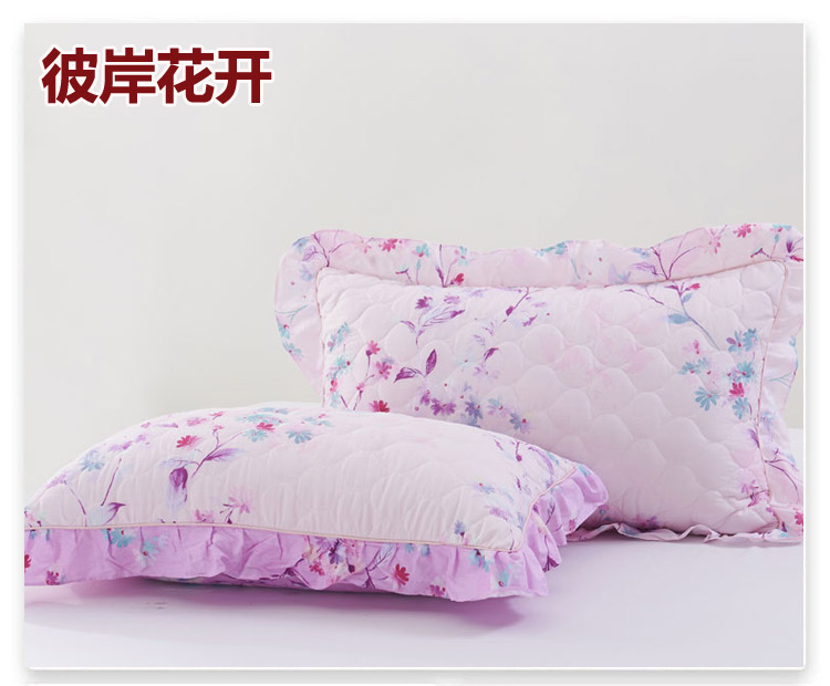 Vỏ gối bằng vải cotton dày, cặp bằng vải bông và vải bông đơn goi chu u