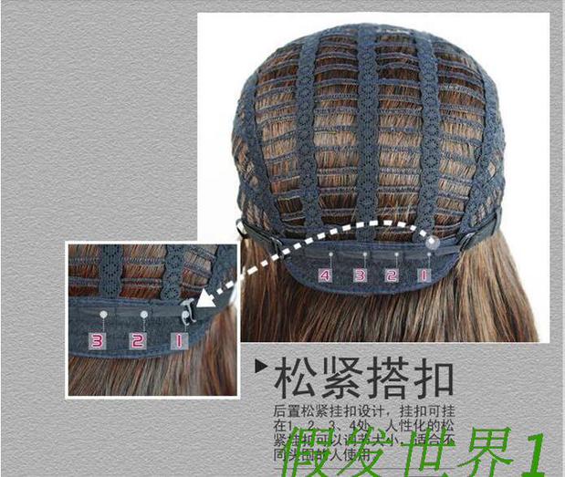 Perruque 8090 tete de poire - Ref 2610851 Image 8