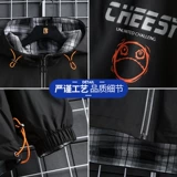 Мужская демисезонная трендовая двусторонная куртка для школьников для отдыха, подходит для подростков, коллекция 2021, в корейском стиле, для средней школы