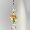Wind Chimes, Maple Leaves, Snowflakes, High Aesthetic Appeal, Cute, ins Couple/Best Friend Style Keychain, Phone Chain, Backpack Pendant, Lanyard