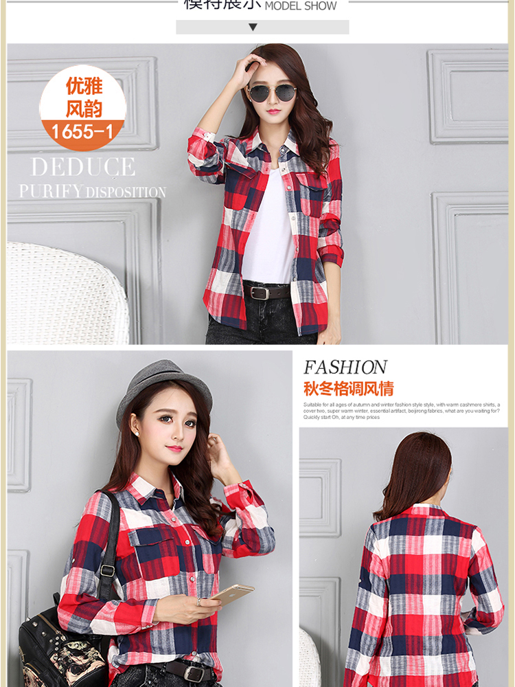 Mùa xuân và mùa thu 2019 mới áo sơ mi kẻ sọc nữ dài tay cotton và vải lanh lỏng áo sơ mi Hàn Quốc sinh viên áo khoác nữ cỡ lớn áo sơ mi nữ form rộng dáng dài