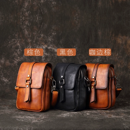 Небольшая сумка, универсальная кожаная сумка через плечо, из натуральной кожи, коллекция 2023