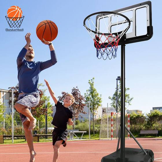 Basketball Stand for Children, Indoor Toy for Boys, Adjustable Basketball Hoop, Home Use, No-Drill Installation, Outdoor Kindergarten Basketball Board