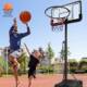 Basketball Stand for Children, Indoor Toy for Boys, Adjustable Basketball Hoop, Home Use, No-Drill Installation, Outdoor Kindergarten Basketball Board