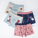 Boys flat -angle panties cotton shorts Baby 3 Children Children Terring Terring Trip Cotton Boys Term 2 years old without clip PP