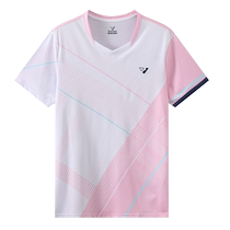 Badminton uniform suit customized professional training jersey for men and women summer quick-drying short-sleeved tennis volleyball competition team uniform