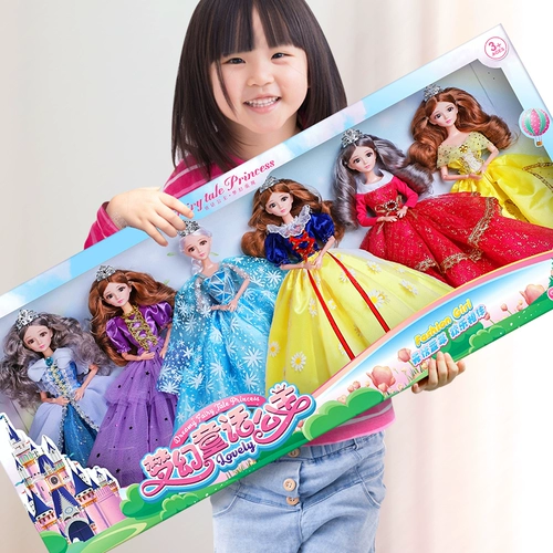 Кукла для принцессы, реалистичная игрушка, большая подарочная коробка для одевания, комплект, коллекция 2022