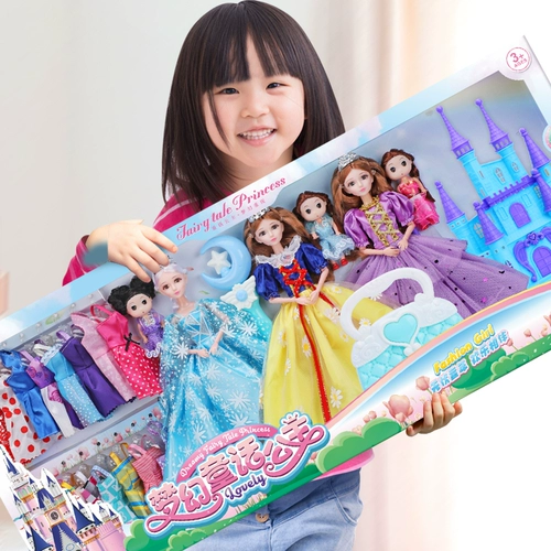 Кукла для принцессы, реалистичная игрушка, большая подарочная коробка для одевания, комплект, коллекция 2022