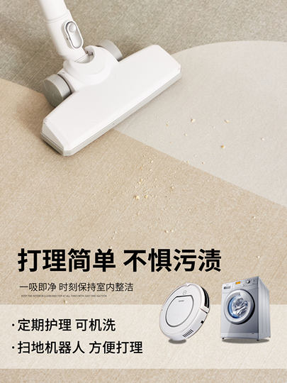 Nordic carpet living room ins style light luxury high-end sofa coffee table blanket minimalist bedroom mat modern simple floor mat