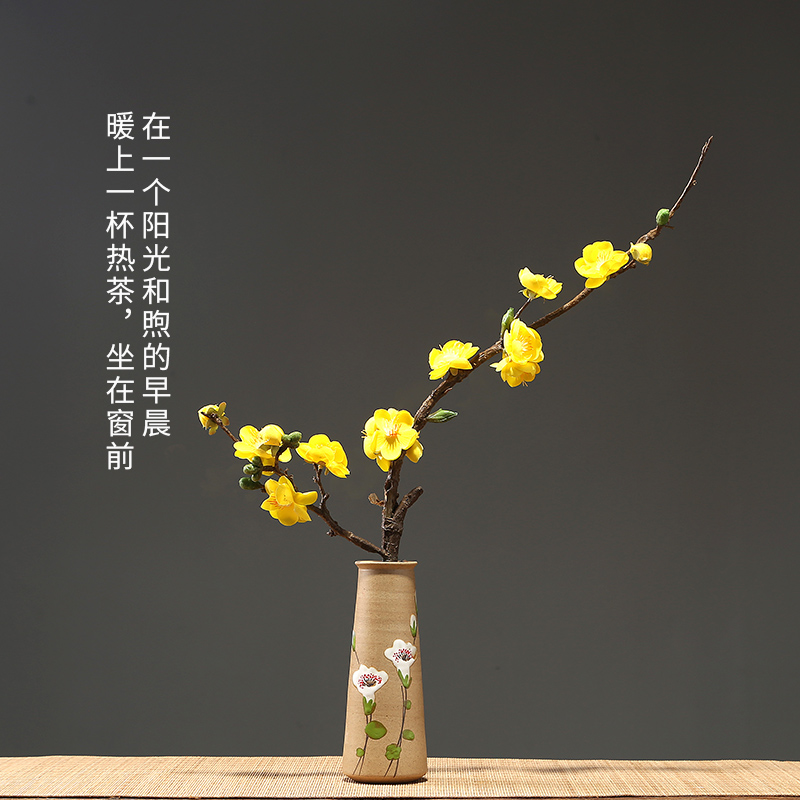 Jingdezhen ceramics from I and contracted sitting room porch vase flower arrangement craft dried flower adornment ornament combination