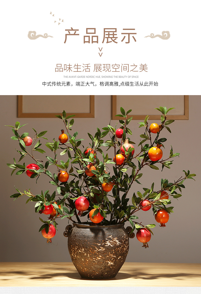 The New Chinese jingdezhen porcelain vases modern classical sitting room porch flower arranging flower implement simulation flower, dried flower decorations