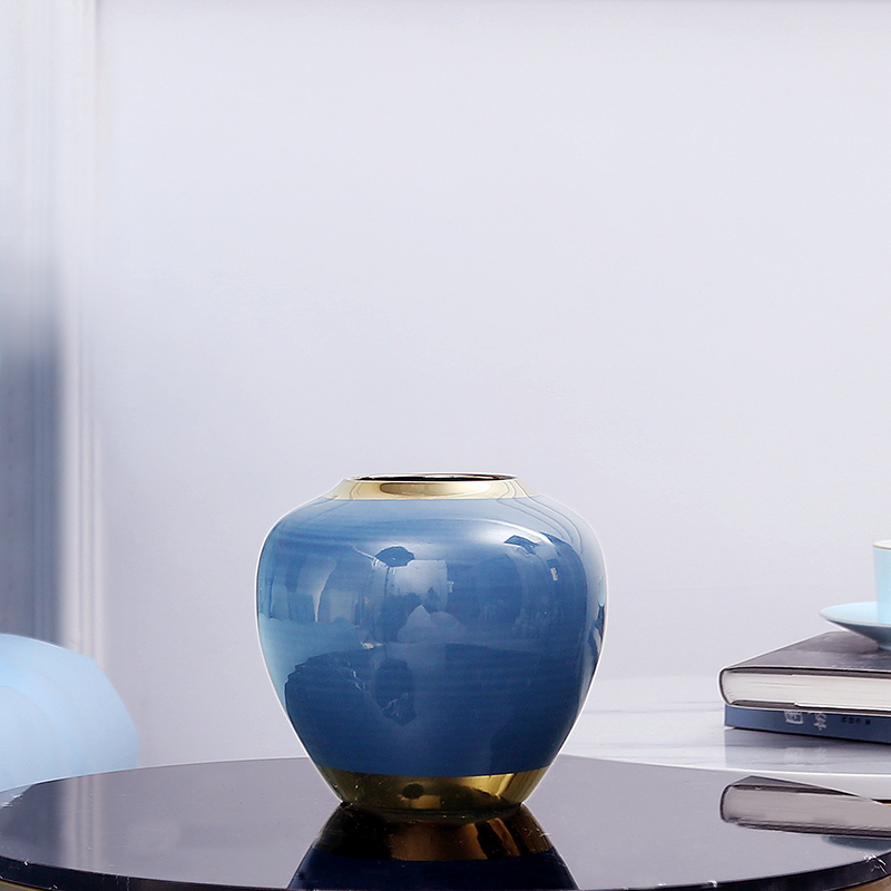 Jingdezhen ceramic vases, modern light key-2 luxury household decorates sitting room porch TV ark, European porcelain flower arranging furnishing articles