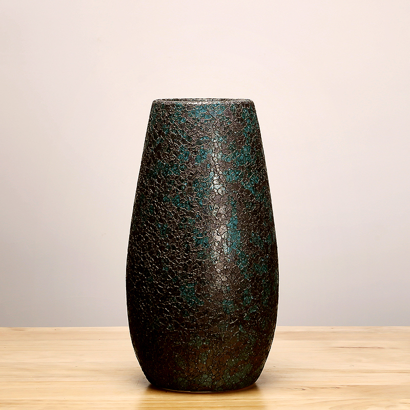 Jingdezhen ceramics vase manual creative home sitting room of I and contracted style furnishing articles flower decorations