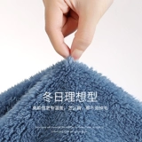 Демисезонный коралловый бархатный банный халат, фланелевая пижама для принцессы, увеличенная толщина