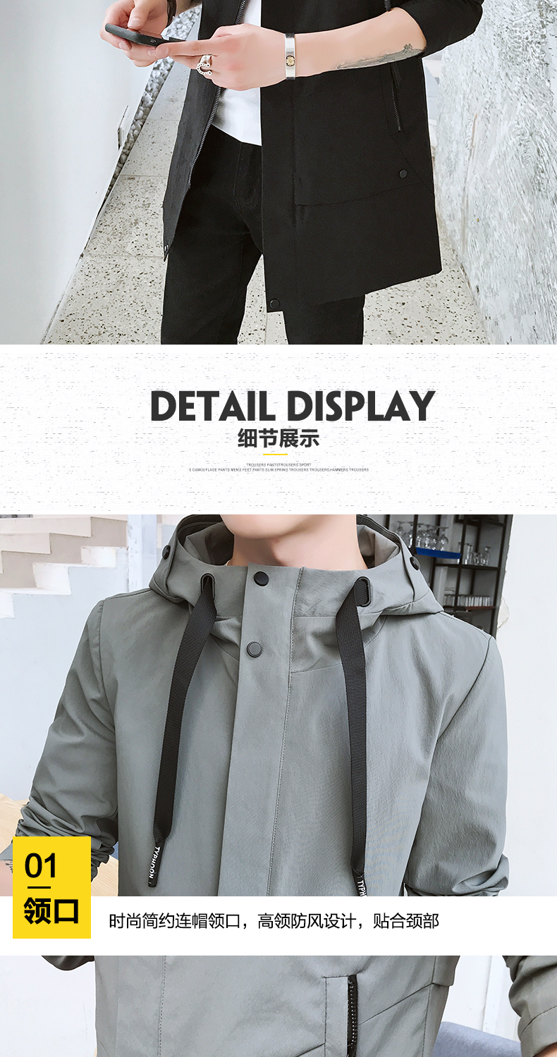 Blouson homme manches longues en Nylon - Ref 3116428 Image 24