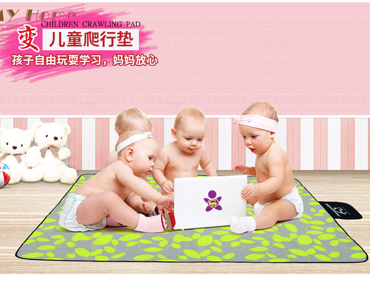 Weidui với nhung dã ngoại thảm di động ngoài trời pad ẩm không thấm nước dày cỏ pad mở rộng để tăng mùa xuân du lịch vải - Thảm chống ẩm / Mat / Gối chiếu nằm văn phòng