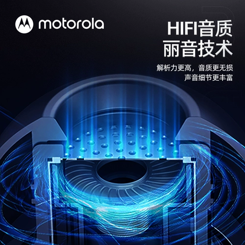 Motorola True Wireless Bluetooth -гарнитура спортивная игра мужская и женщина с высоким качественным снижением шума полуавтоматические срок службы батареи