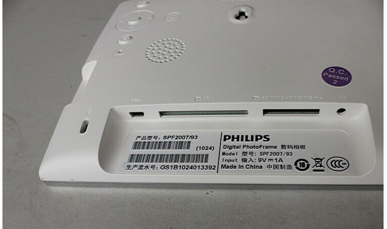 Philips Philips SPF2007 2027 2527 ảnh kỹ thuật số khung ảnh điện tử album 7 inch ảnh video