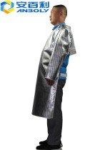 Amperli LC-V03 special price anti-wear aluminum foil fire protection clothing high temperature resistant thermal insulation protective clothing