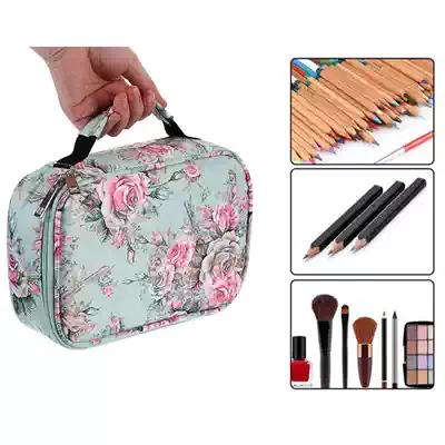 New product 72 color lead storage pen curtain Sketch pen bag Painting sketch pen Art design student toolkit stationery box