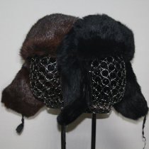 Male and female Lei Feng Hat fur integrated genuine leather hat winter warm and thickened Northeast warm and cold windproof rabbit water otters