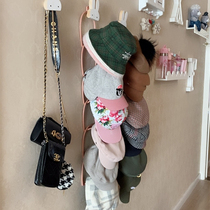 Versatile hanging tie scarves for home storage Divine Instrumental Hat Silk Scarves Leather socks rack Ring hanger