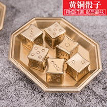 Dice Cup sieve cup color plug color Cup KTV bar brass shake color stick shake dice roll dice set
