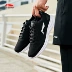 Giày chạy bộ Li Ning giày nam chính thức đích thực mùa xuân mới giản dị da lộn nhẹ Giày chạy nhẹ chống trượt giày thể thao chống trượt - Giày chạy bộ Giày chạy bộ